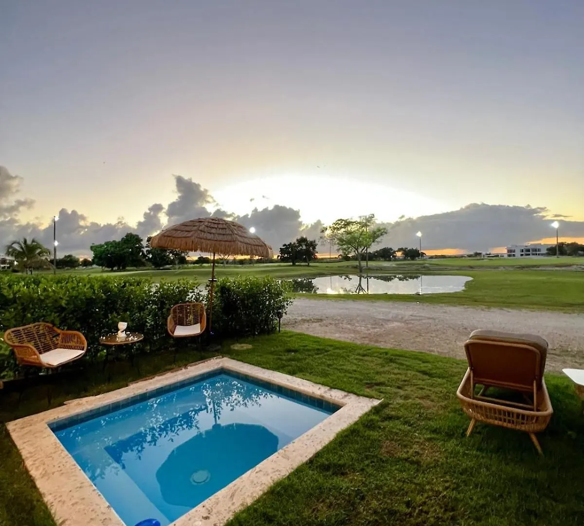 Golf Course View With A Hot Tub Punta Cana República Dominicana
